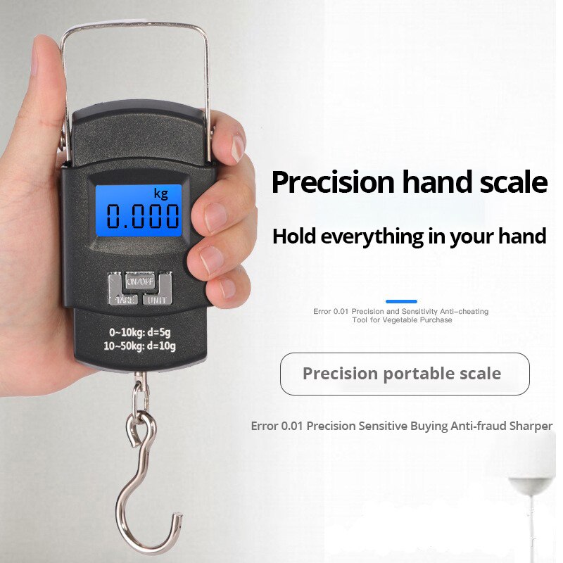 Unique Electronics Gadgets - Portable Digital Luggage Scale Handheld Electronic
