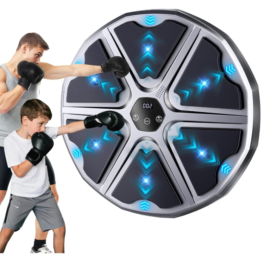 Led Gloves Music - Interactive Music Boxing Machine for Adults