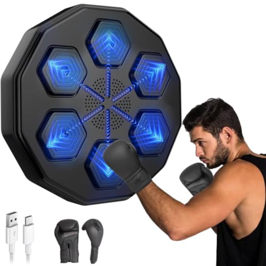 Led Gloves Music - Music Boxing Machine - Smart Wall-Mounted