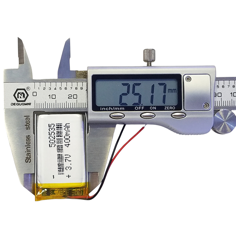 502535 3.7V 400mAh Lipo Batter - Electronics And Gadgets Ce reseña y precio