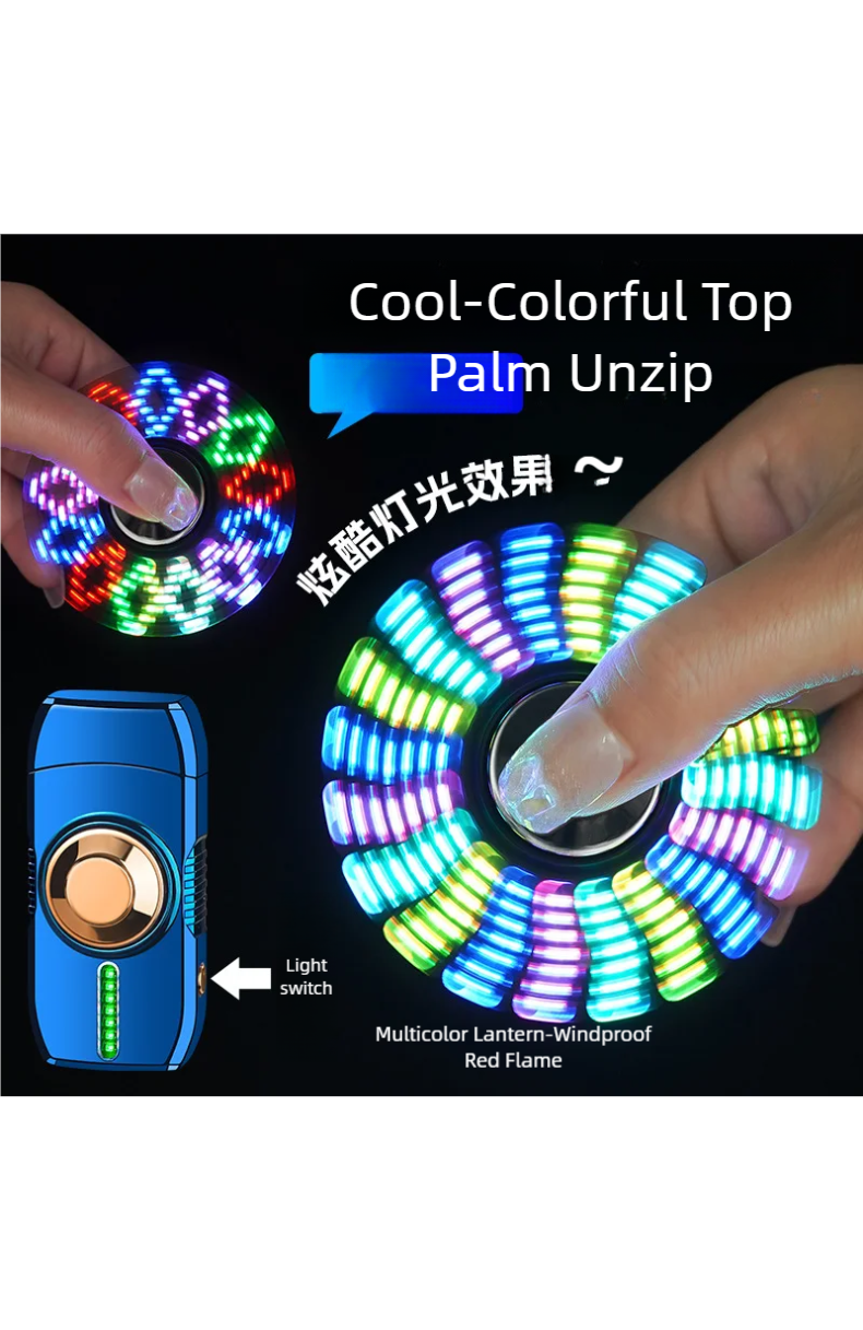 Newest LED Light Fidget Spinne - Cool Electronics Gadgets For Men reseña y precio