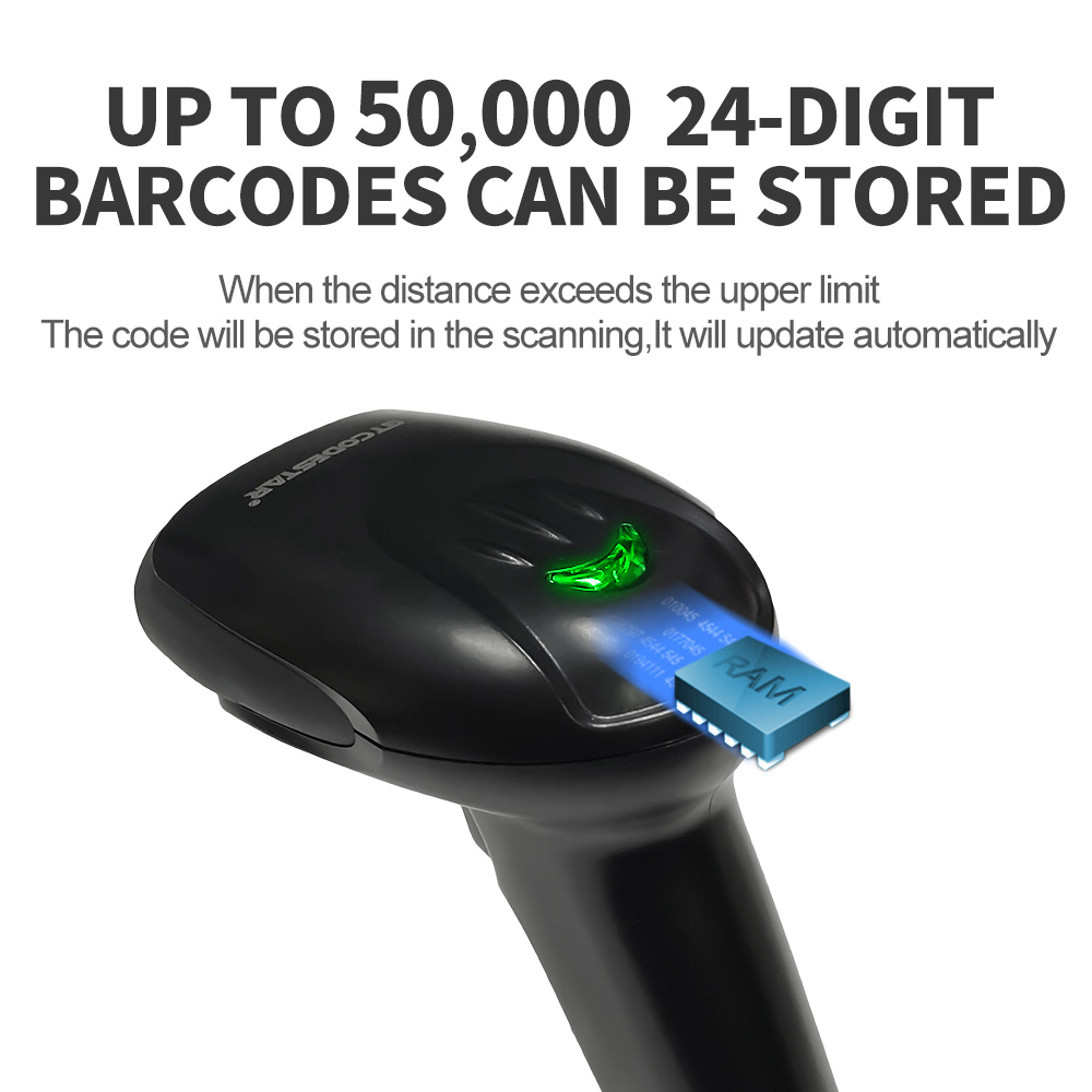 GTCODESTAR X-9701C Handheld Wi - Barcode Scanner Wireless reseña y precio