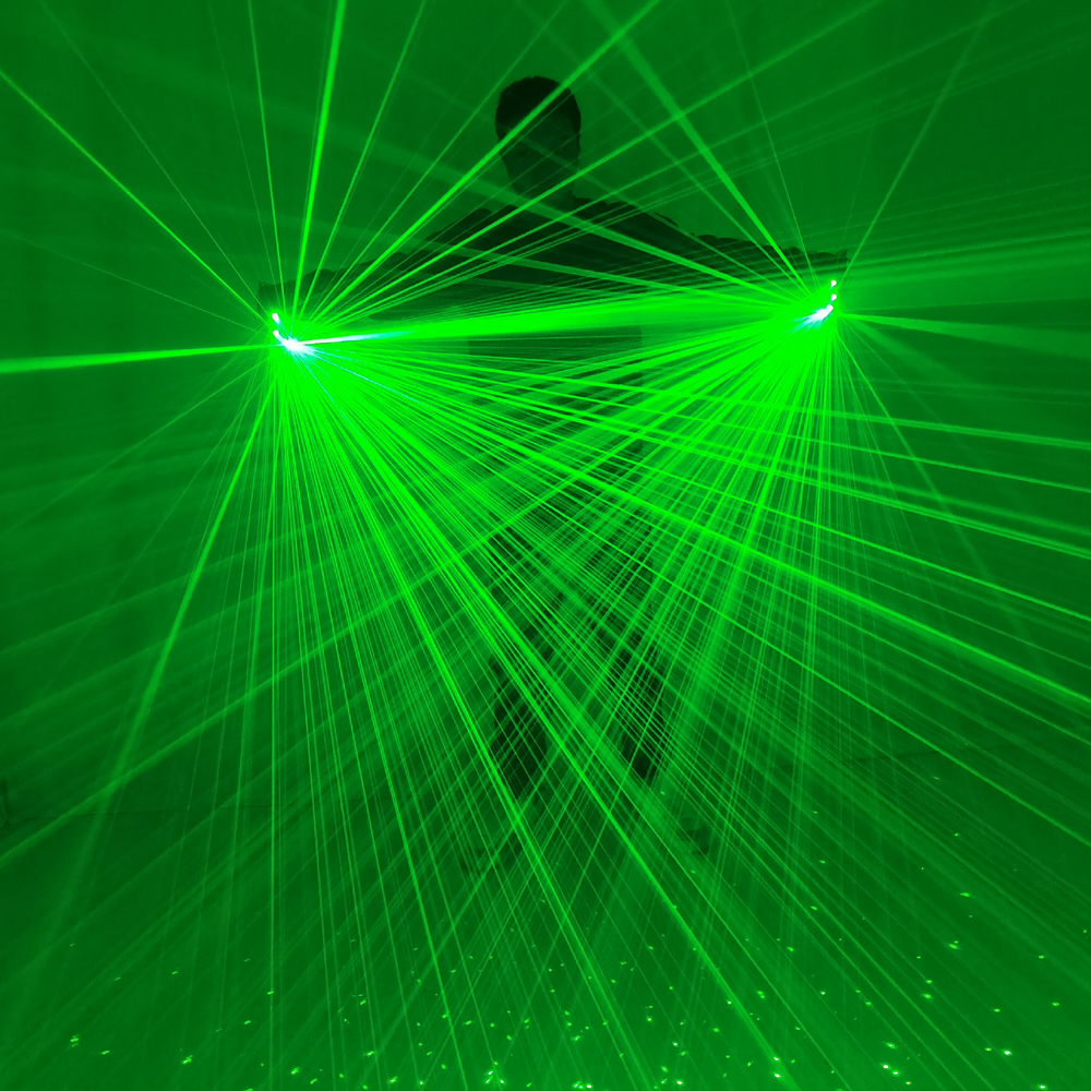 Sky Star 532nm Green Laser Glo - Led Gloves Music reseña y precio
