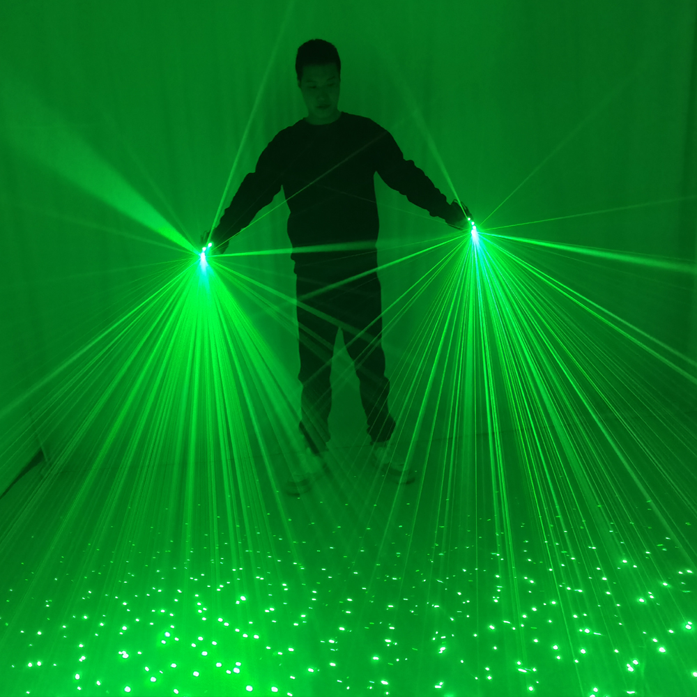 Sky Star 532nm Green Laser Glo - Led Gloves Music reseña y precio