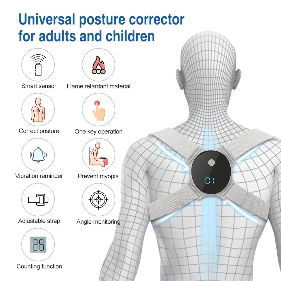 USB Rechargeable Posture Corre - Smart Posture Sensor reseña y precio