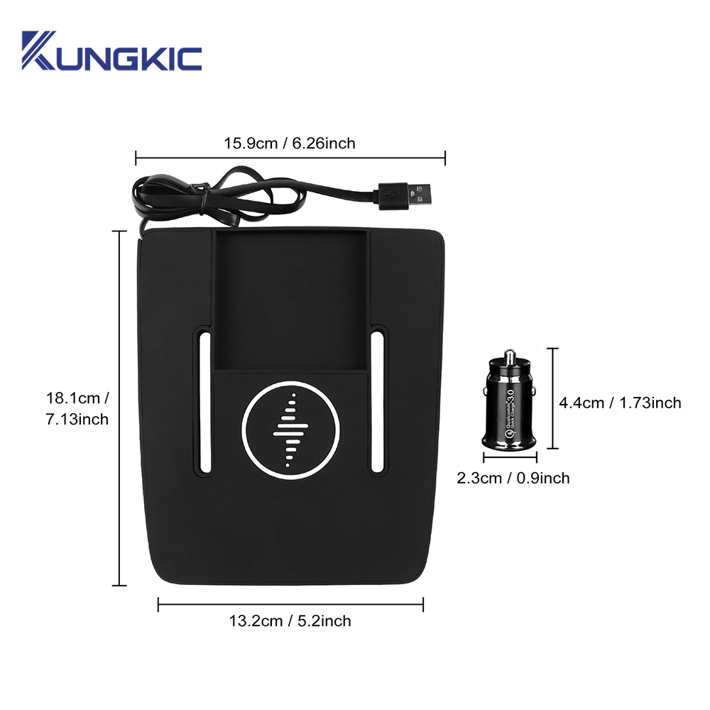 Car Wireless Charger For BYD Y - Wireless Phone Charger Pad reseña y precio