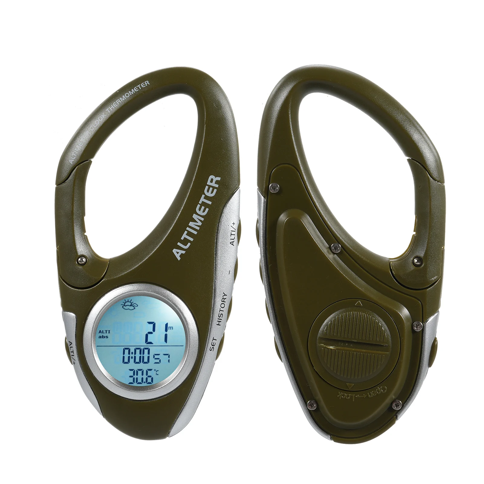 Electronic Altimeter Carabiner - Electronics And Gadgets Ce reseña y precio