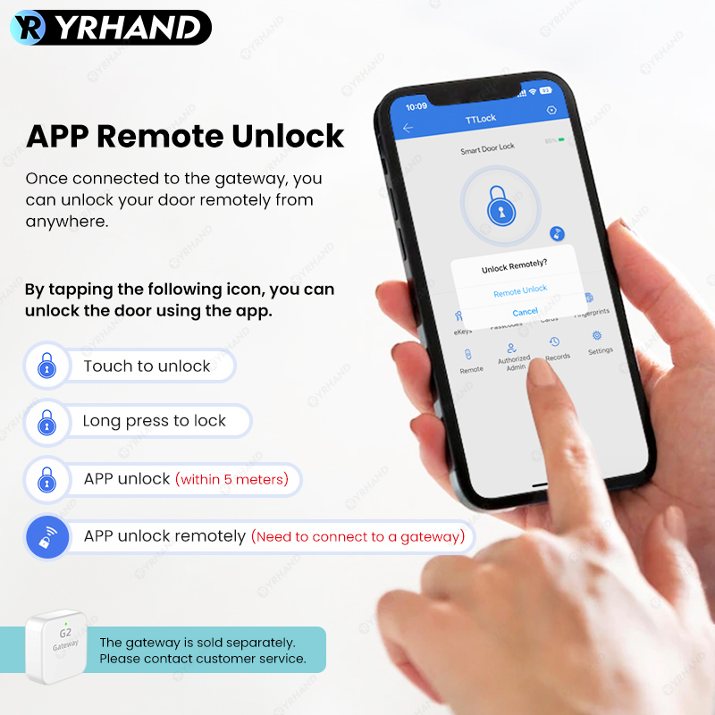 Bluetooth TTLock App Fingerpri - Unique Electronics Gadgets reseña y precio