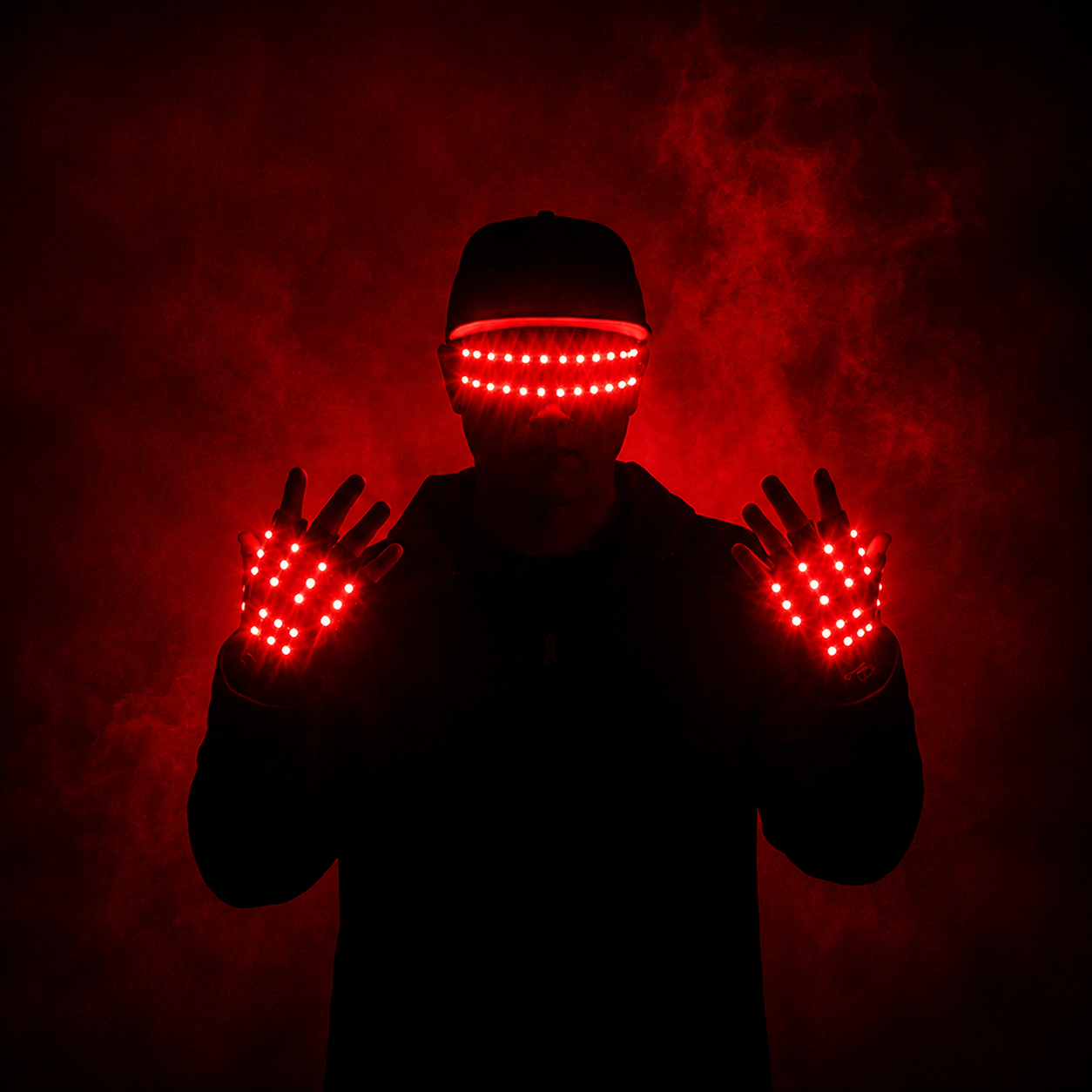 LED Flashing Gloves and Glasse - Led Gloves Music reseña y precio