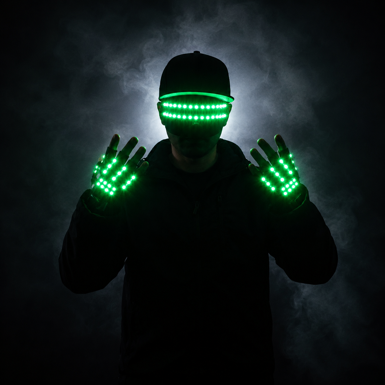 LED Flashing Gloves and Glasse - Led Gloves Music reseña y precio