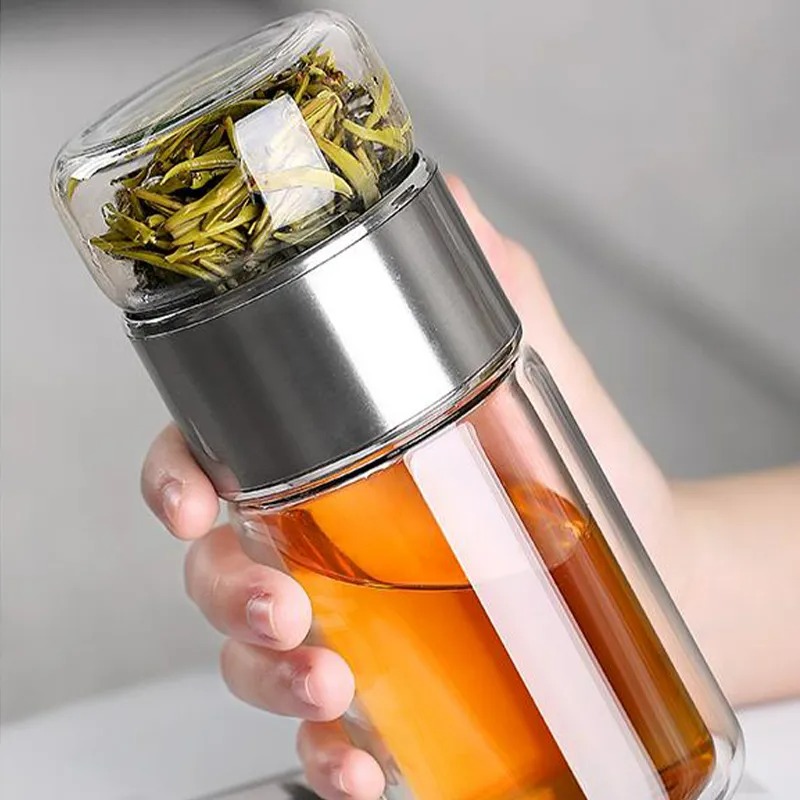 420ML Tea Water Bottle High Bo - Smart Water Bottle Tracker reseña y precio