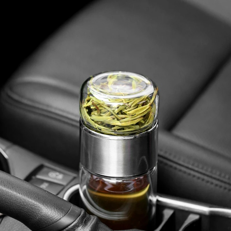 420ML Tea Water Bottle High Bo - Smart Water Bottle Tracker reseña y precio