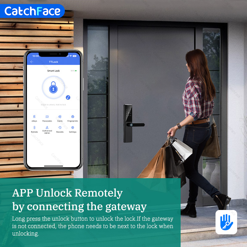 Bluetooth Fingerprint Door Loc - Unique Electronics Gadgets reseña y precio