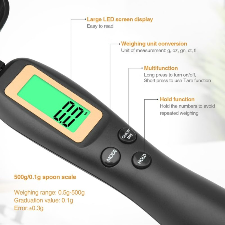 Digital Measuring Spoon, Elect - Electronics And Gadgets Ce reseña y precio