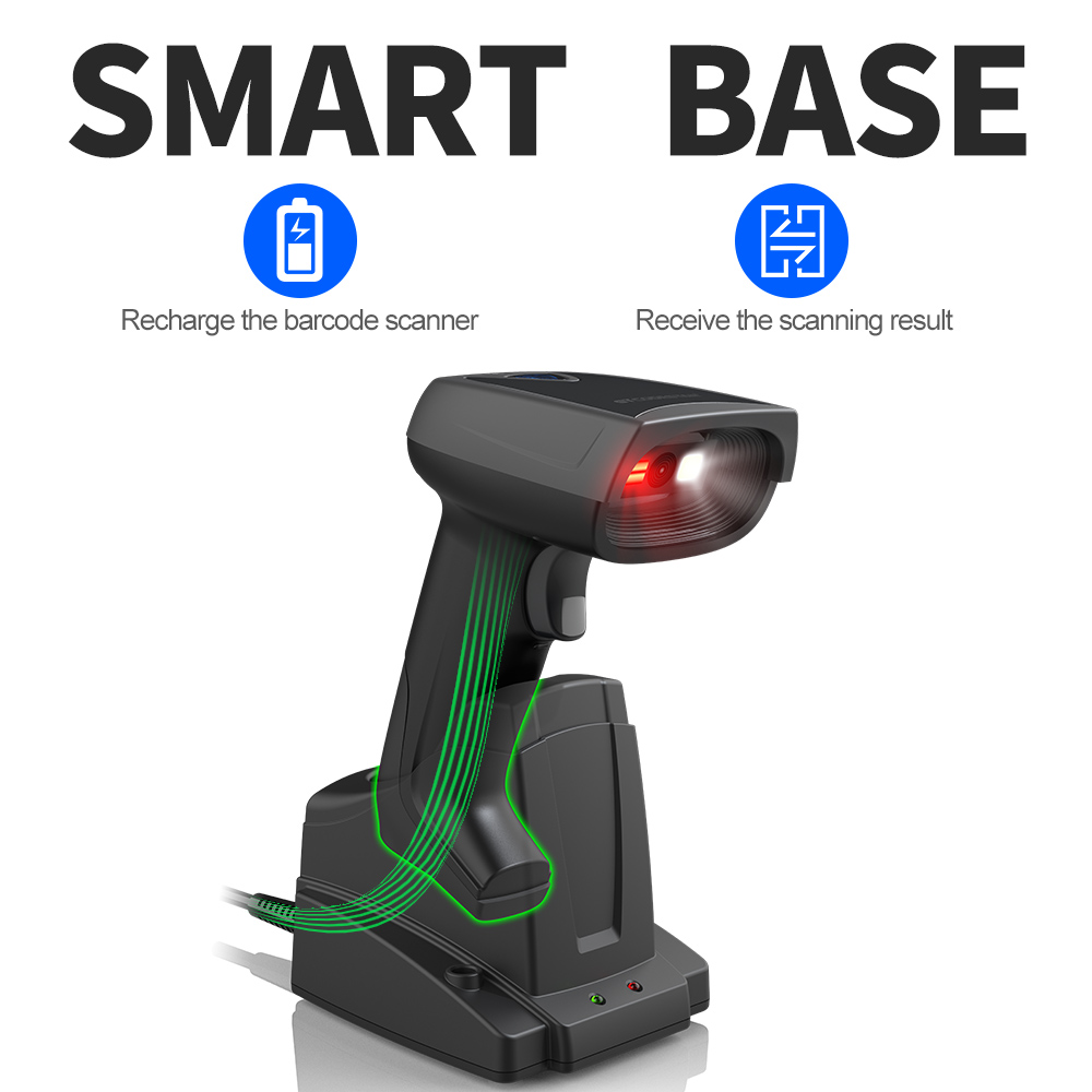GTCODESTAR X-1801B Qr 1D 2D Ba - Barcode Scanner Wireless reseña y precio
