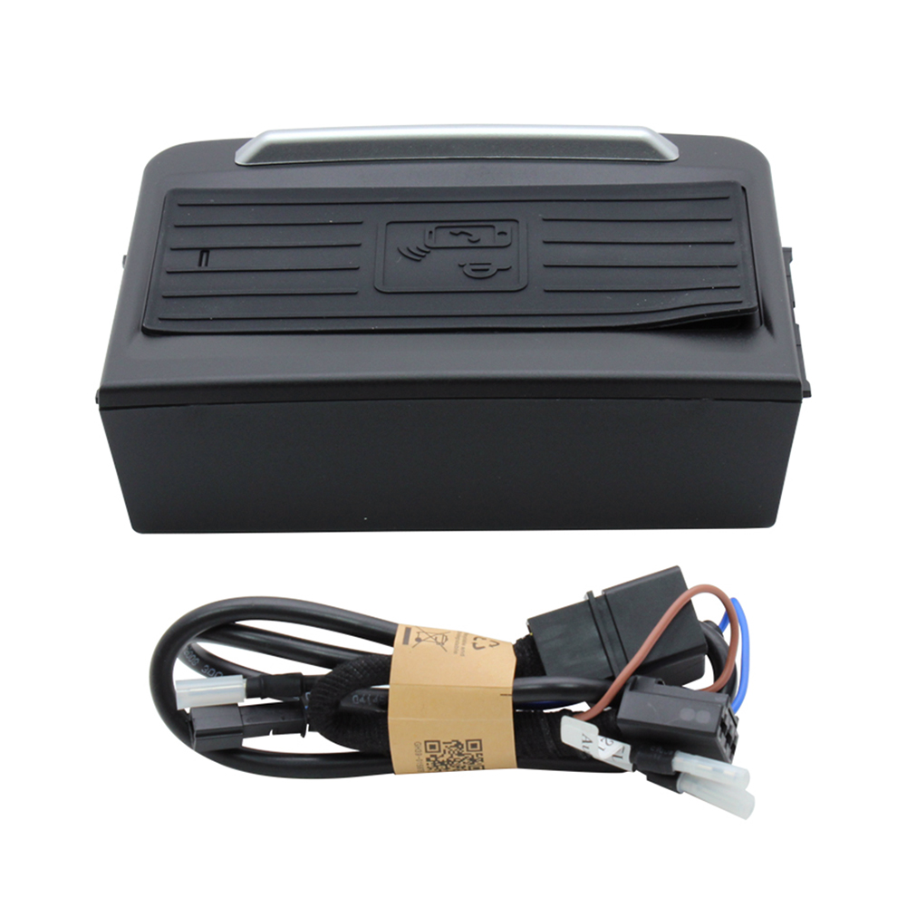 Car Console Storage Box Phone  - Wireless Phone Charger Pad reseña y precio