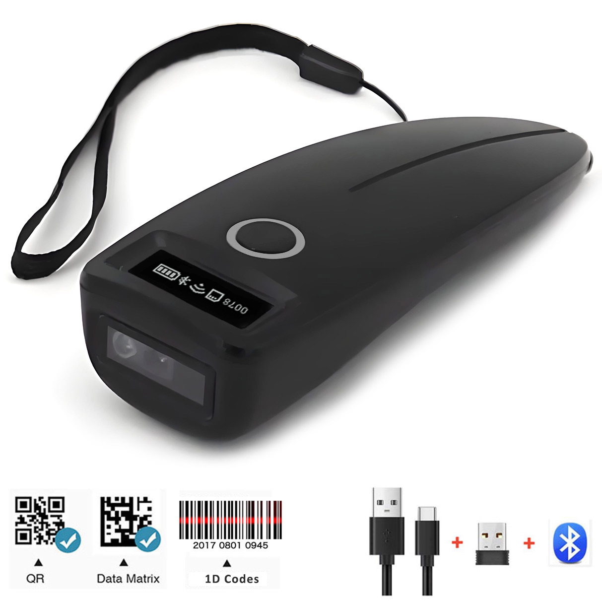 Barcode Scanner Wireless 1D 2D - Barcode Scanner Wireless reseña y precio