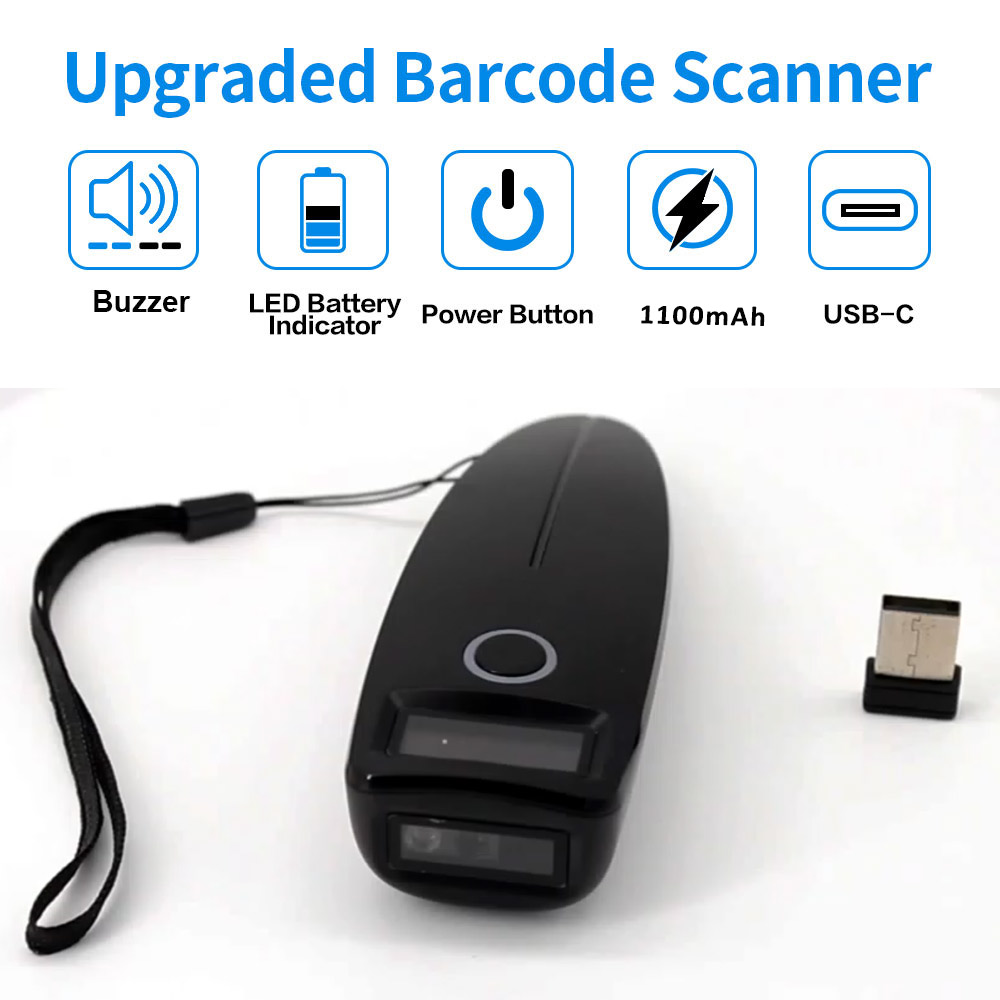 Barcode Scanner Wireless 1D 2D - Barcode Scanner Wireless reseña y precio