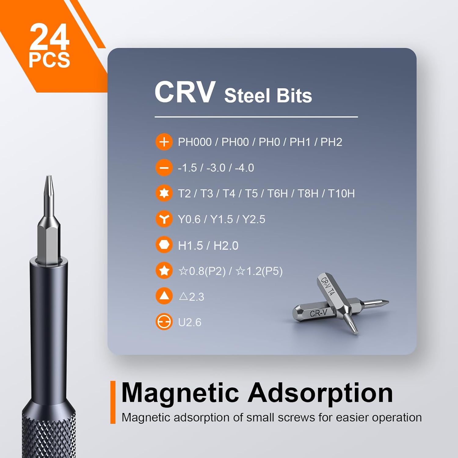 25-IN-1 Precision Screwdriver  - Electronics Gadgets To Gift reseña y precio