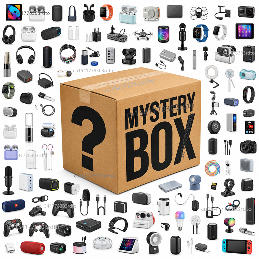Random Electronics Mystery Box - Electronics Gadgets To Gift reseña y precio
