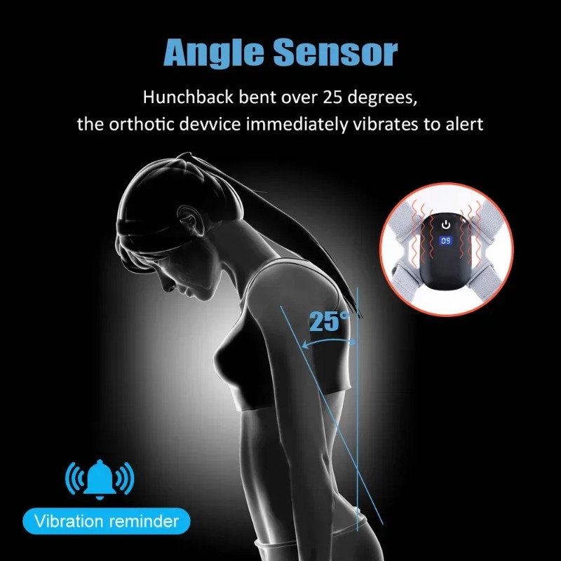 With Sensor Back Smart Posture - Smart Posture Sensor reseña y precio