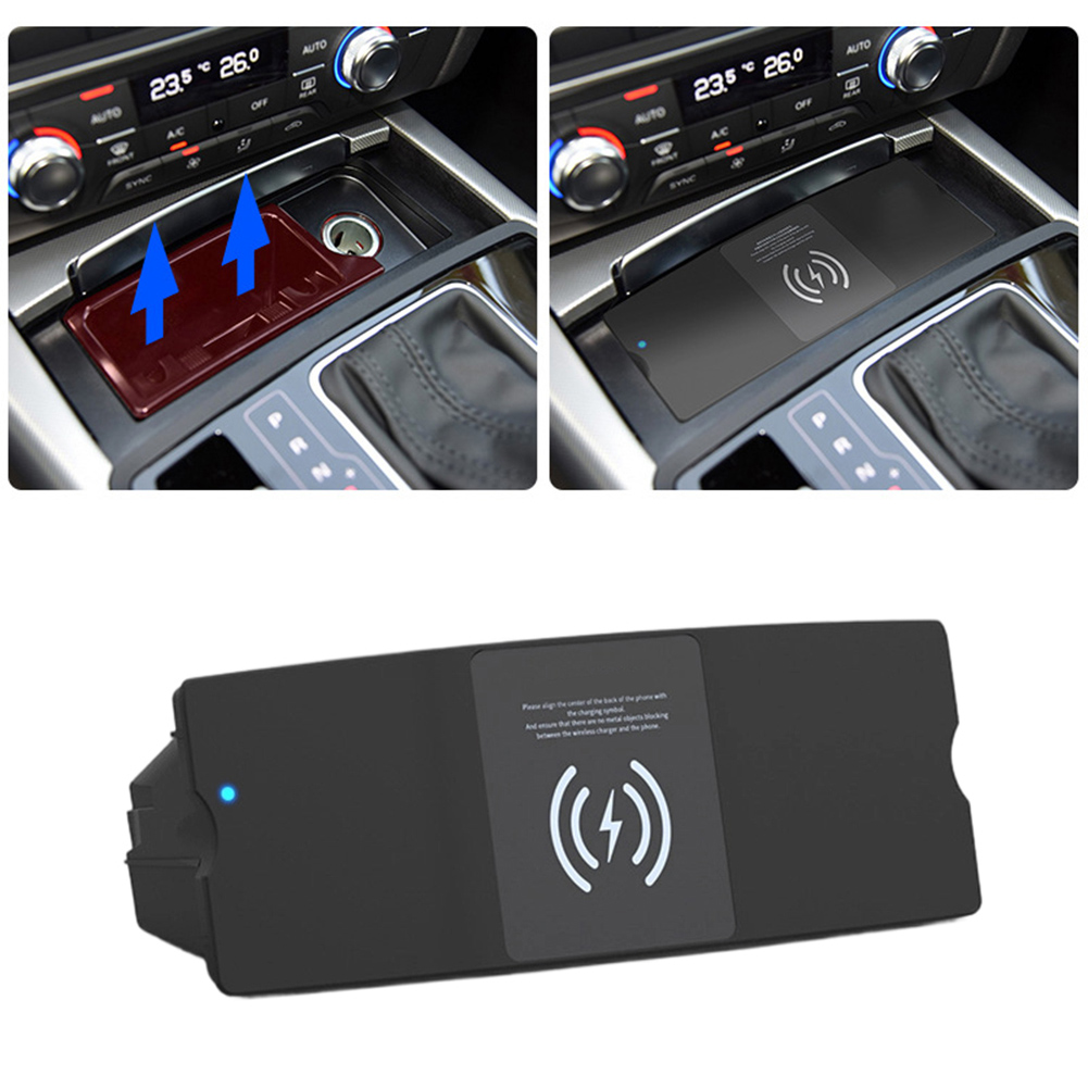 For A6 A7 S6 RS7 Car Wireless  - Wireless Phone Charger Pad reseña y precio
