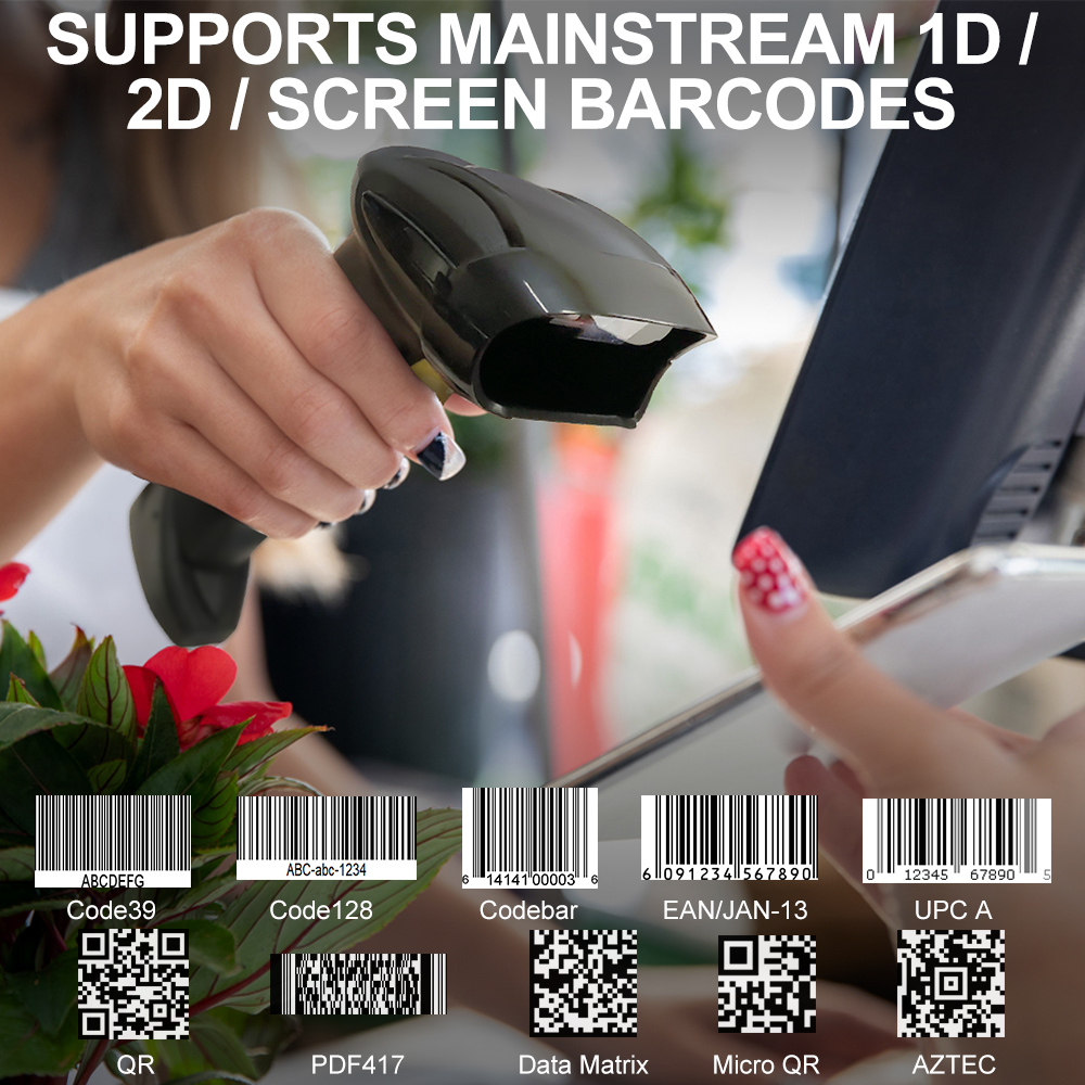 GTCODESTAR X-9301C Warehouse L - Barcode Scanner Wireless reseña y precio