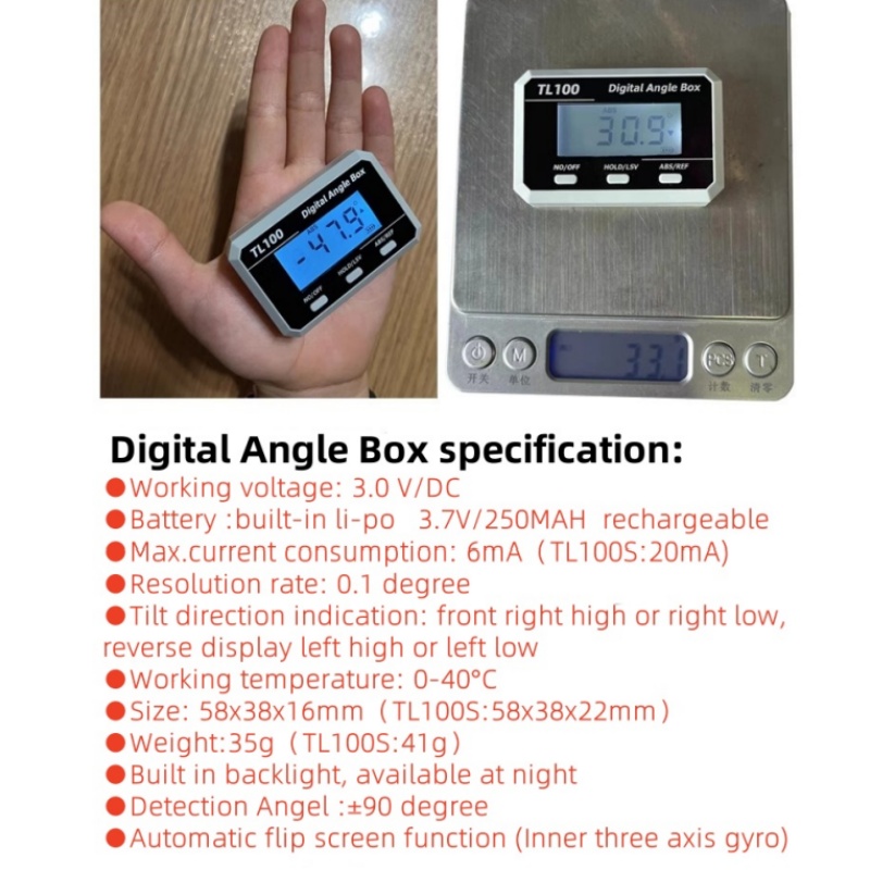 Horizontal Angle Meter Protrac - Electronics And Gadgets reseña y precio