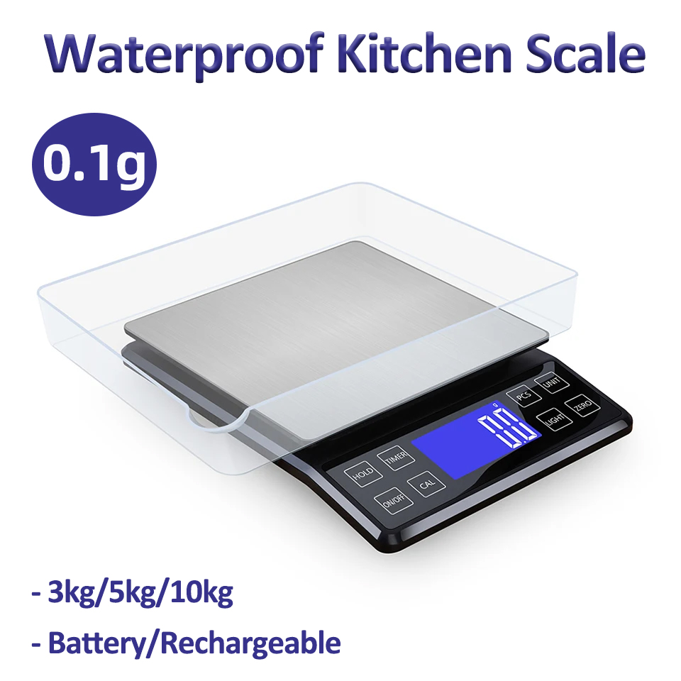 Digital Kitchen Scale 0.1g Hig - Unique Electronics Gadgets reseña y precio