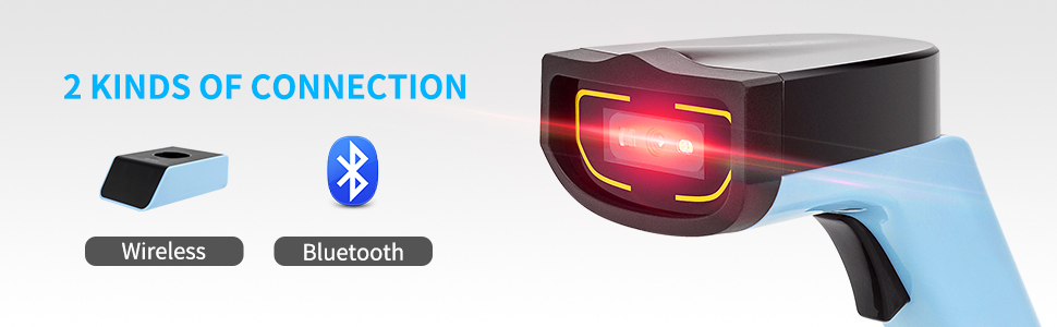 NETUM Bluetooth  Barcode Scann - Barcode Scanner Wireless reseña y precio