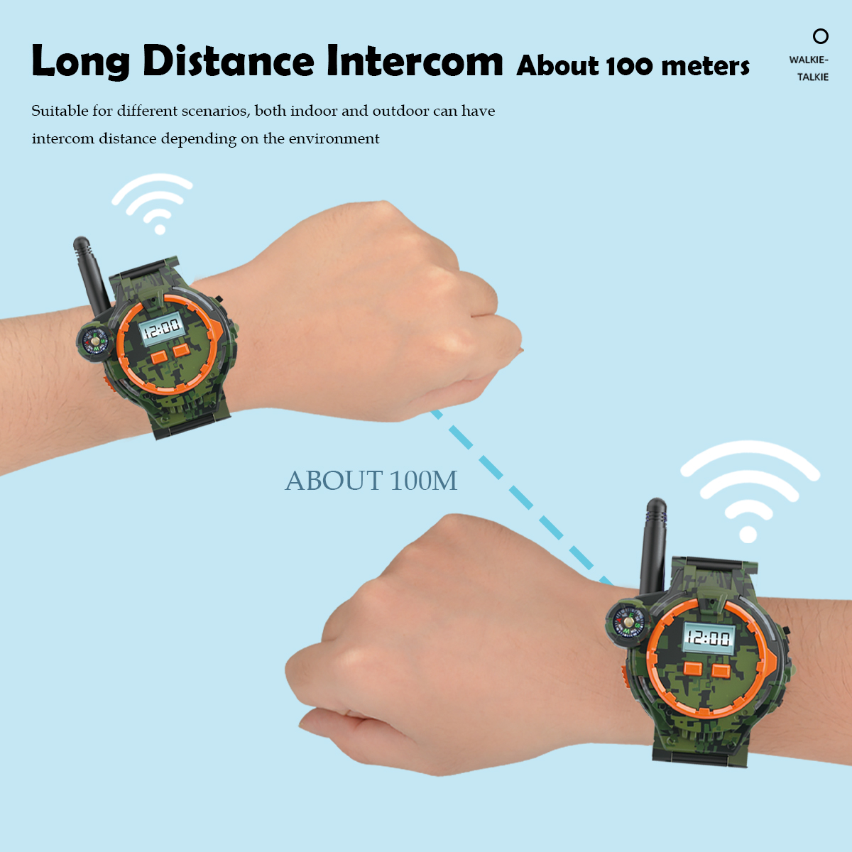 2Pcs Electronic Walkie Talkie  - Electronics Gadgets To Gift reseña y precio