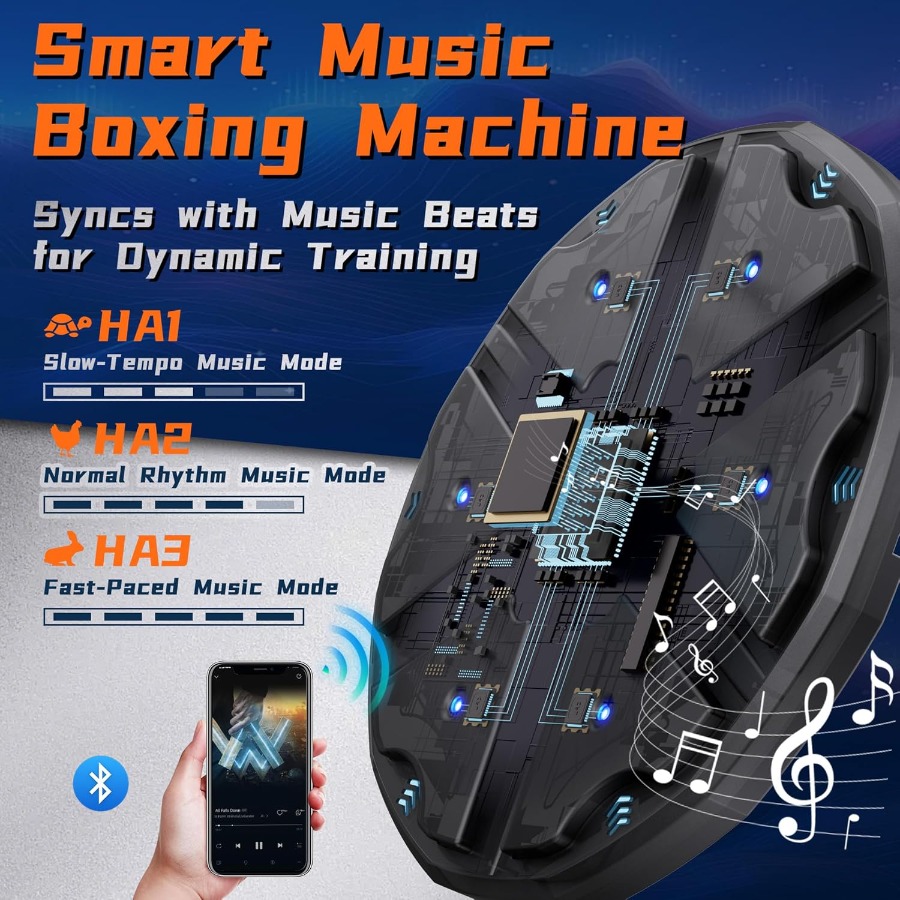 Interactive Music Boxing Machi - Led Gloves Music reseña y precio