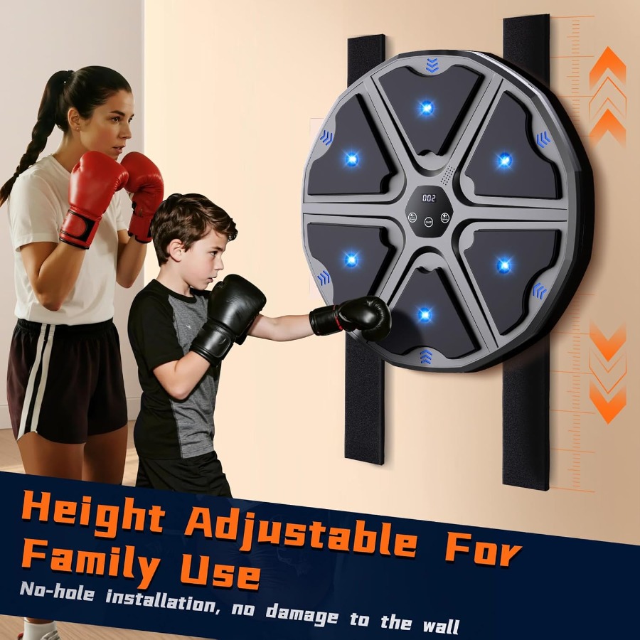 Interactive Music Boxing Machi - Led Gloves Music reseña y precio
