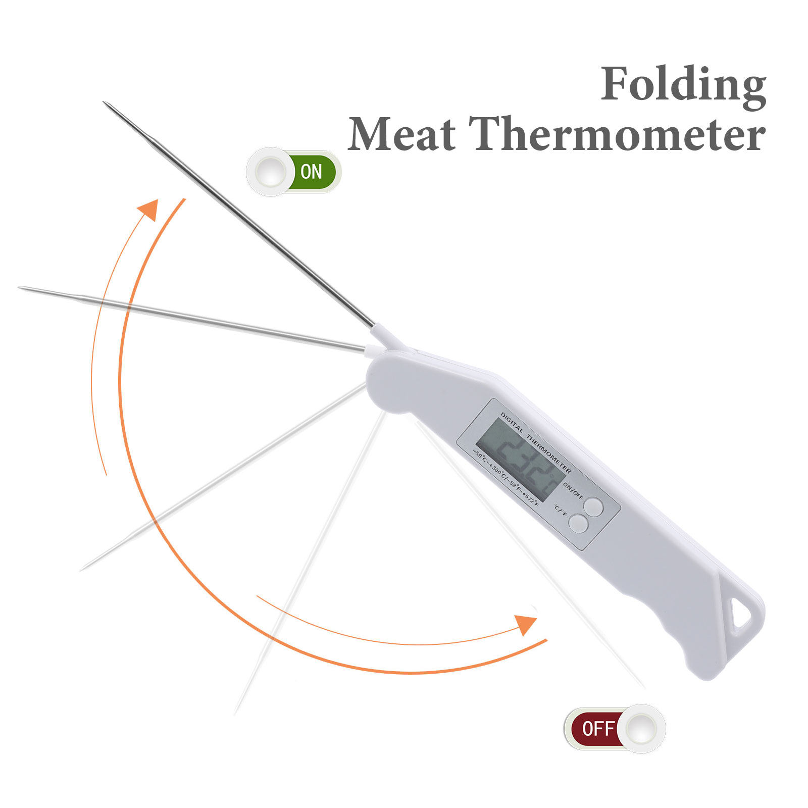 Folding Electronic Thermometer - Electronics And Gadgets reseña y precio