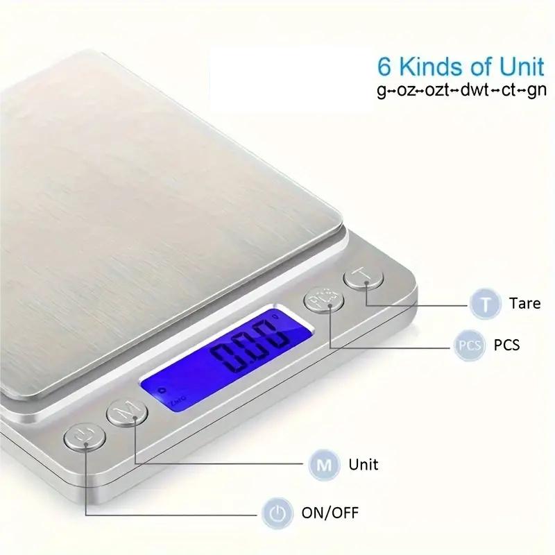 1pc Digital Kitchen Scale Mini - Electronics And Gadgets Ce reseña y precio