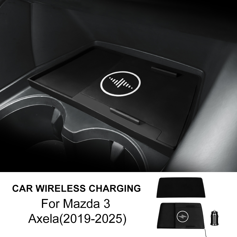 For Mazda 3 Axela 2019-2025 Ca - Wireless Phone Charger Pad reseña y precio