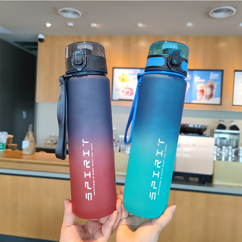 1 Liter Large Capacity Sports  - Smart Water Bottle Tracker reseña y precio