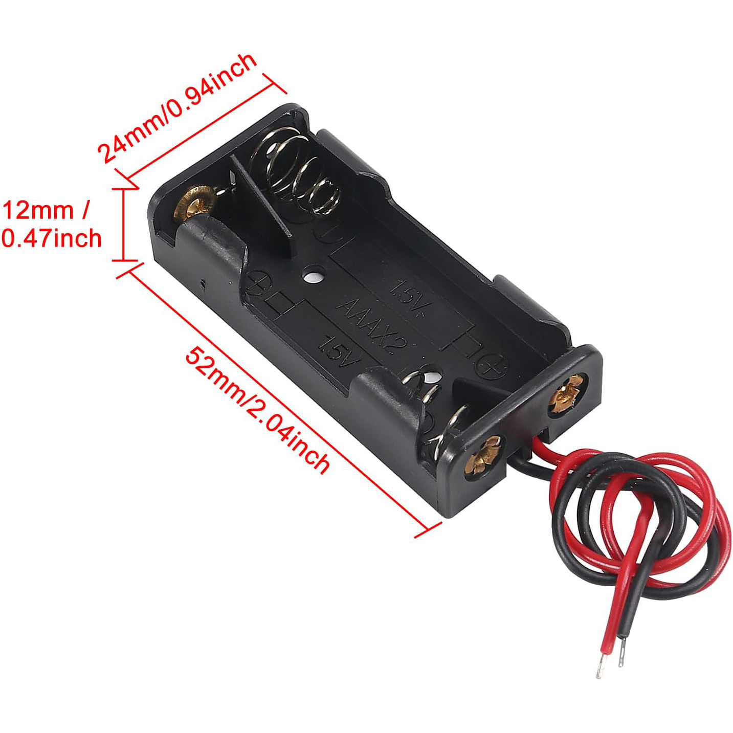 10pcs AAA Battery Holder 2X 1. - Unique Electronics Gadgets reseña y precio