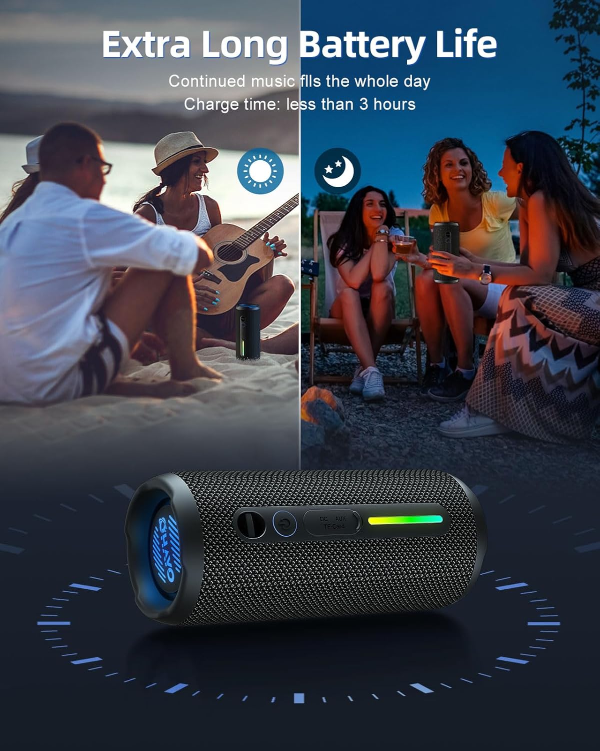 Ohayo S7 Portable Waterpro Blu - Electronics Gadgets To Gift reseña y precio