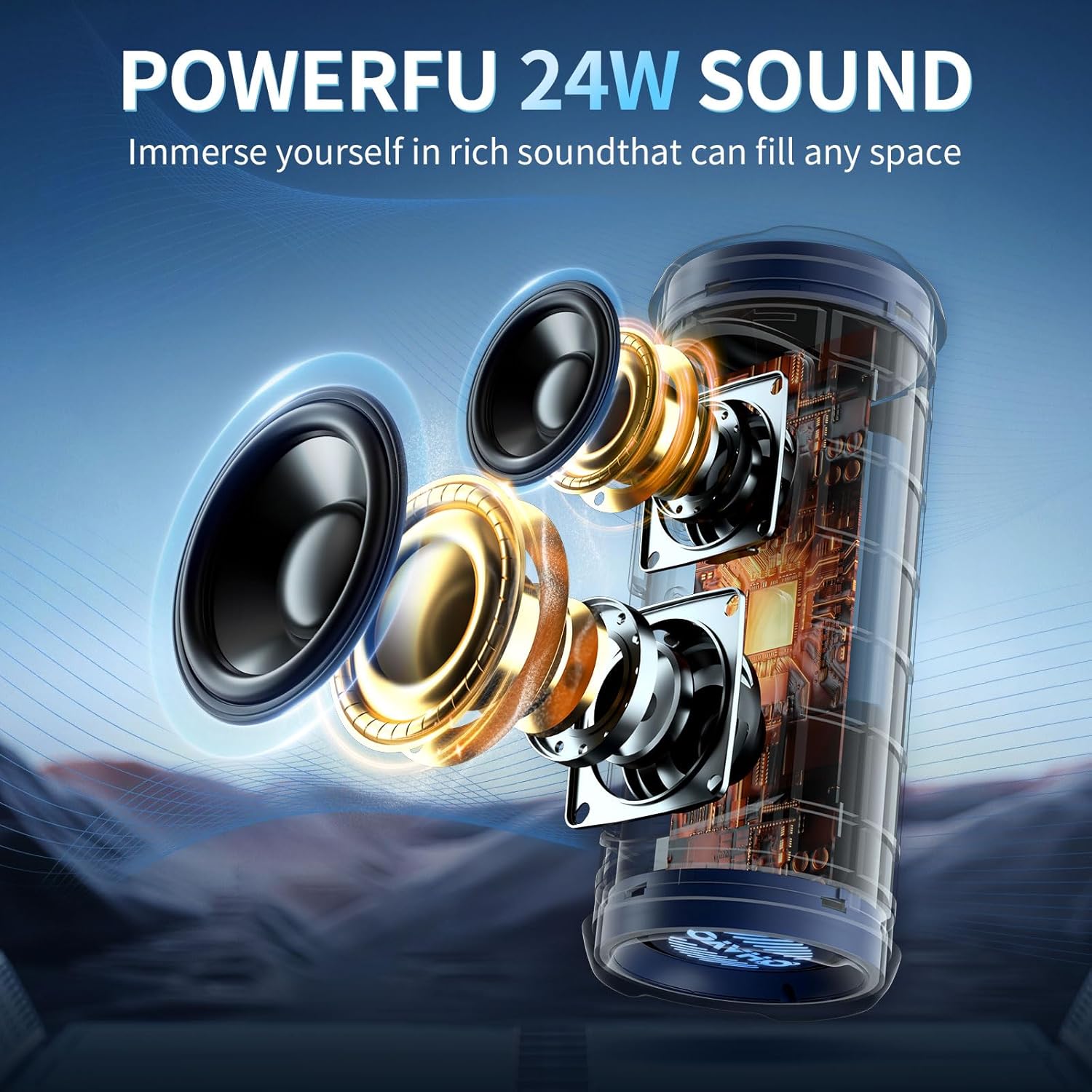 Ohayo S7 Portable Waterpro Blu - Electronics Gadgets To Gift reseña y precio