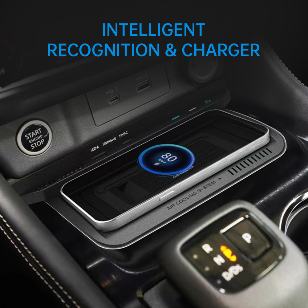 15W Car wireless Charging Pad  - Wireless Phone Charger Pad reseña y precio