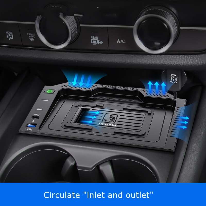 15W Car Wireless Charger QI Ph - Wireless Phone Charger Pad reseña y precio