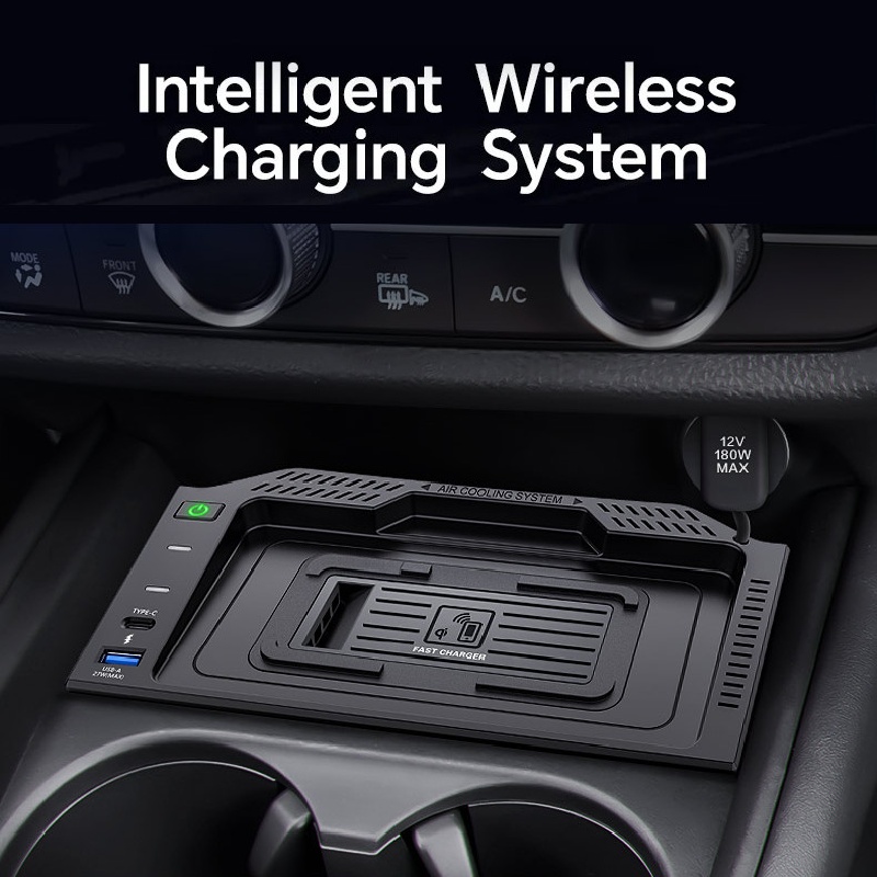 15W Car Wireless Charger QI Ph - Wireless Phone Charger Pad reseña y precio