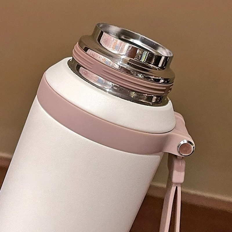 JUSTINLAU 600/800ML Thermos Cu - Smart Water Bottle Tracker reseña y precio