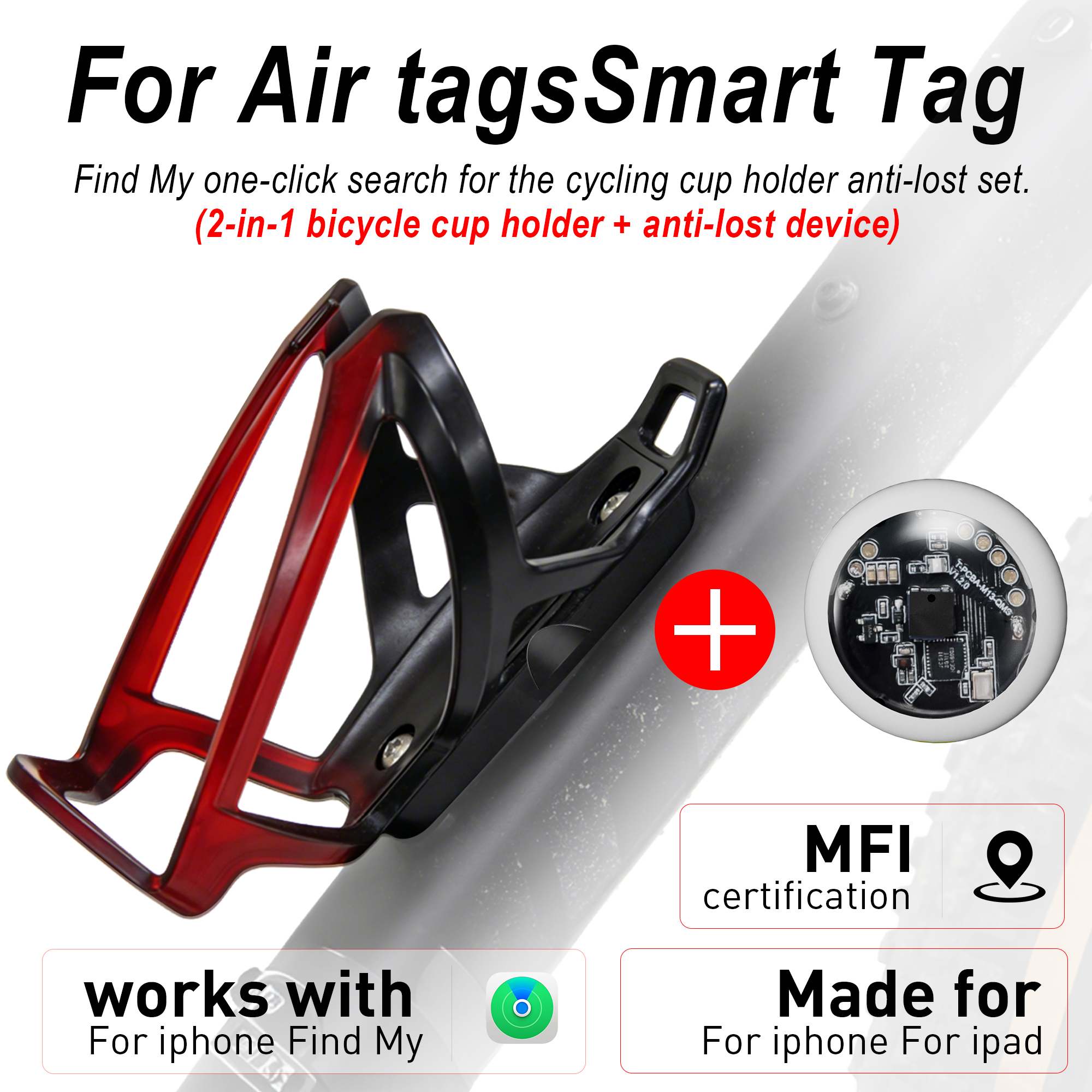 Mini Smart Tracker + Bicycle W - Smart Water Bottle Tracker reseña y precio