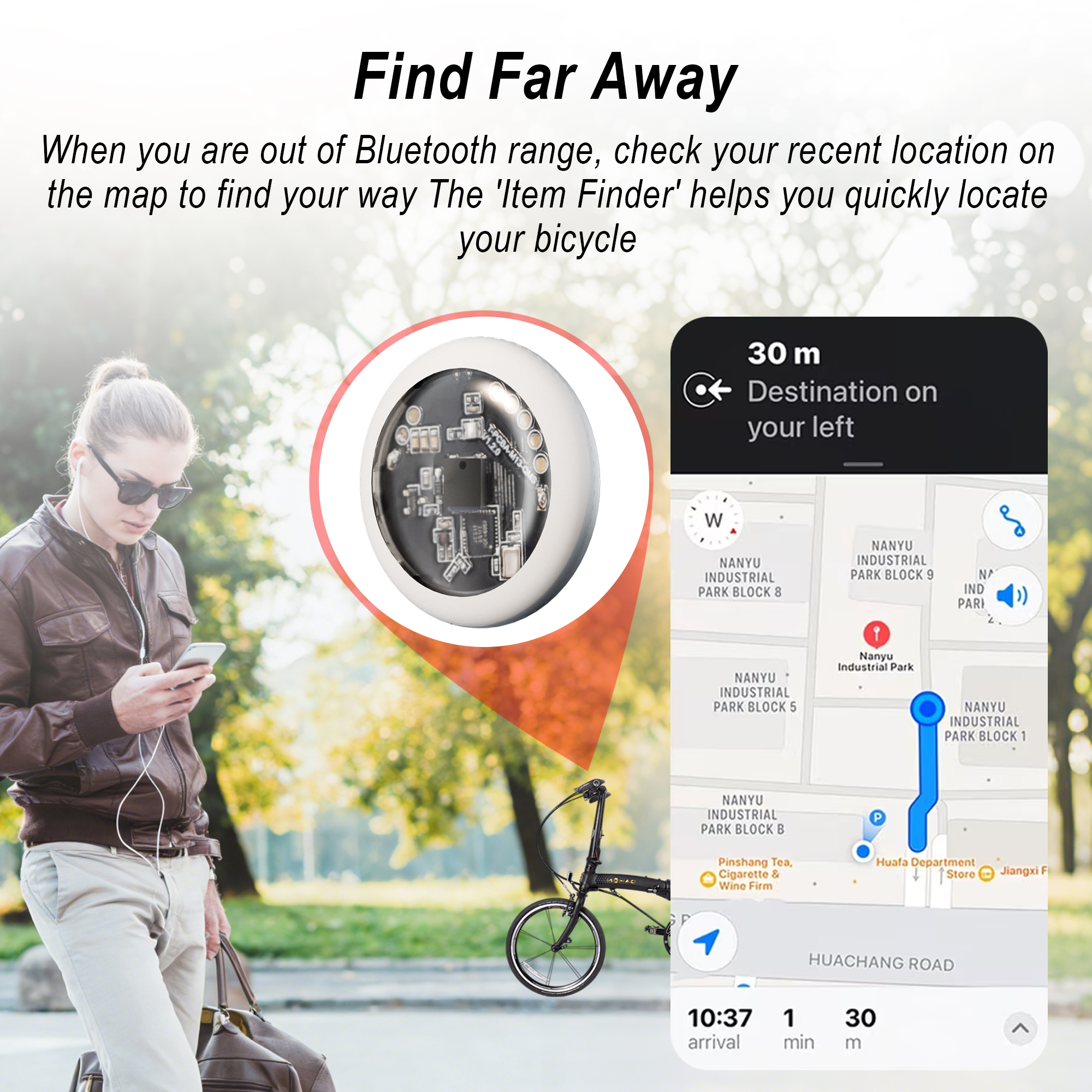 Mini Smart Tracker + Bicycle W - Smart Water Bottle Tracker reseña y precio
