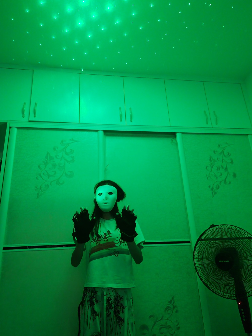Green Laser Gloves Laser Flash - Led Gloves Music reseña y precio