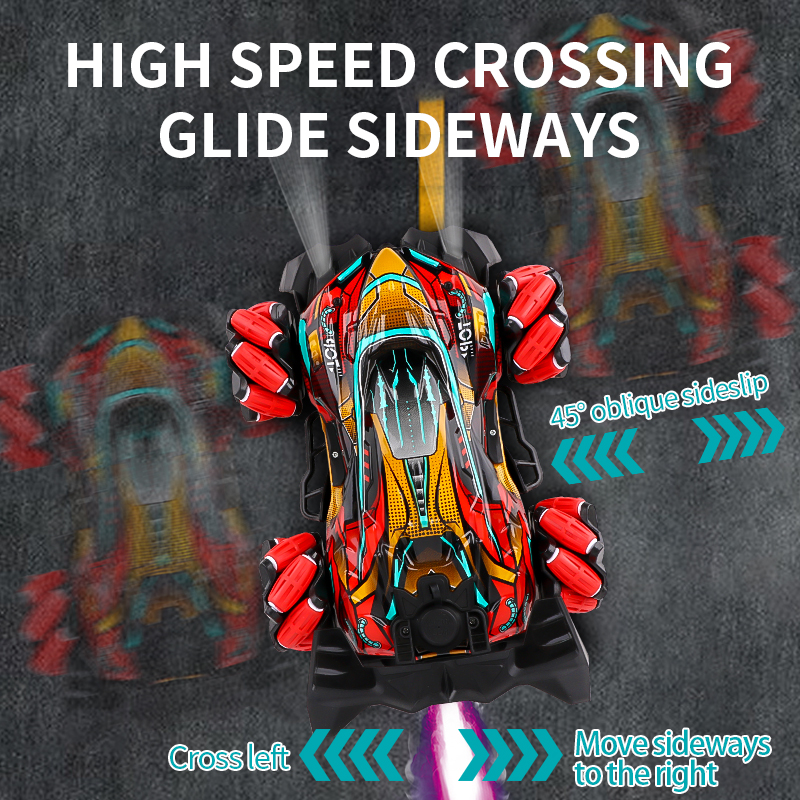 NEW F1 Drift RC Car with LED L - Led Gloves Music reseña y precio
