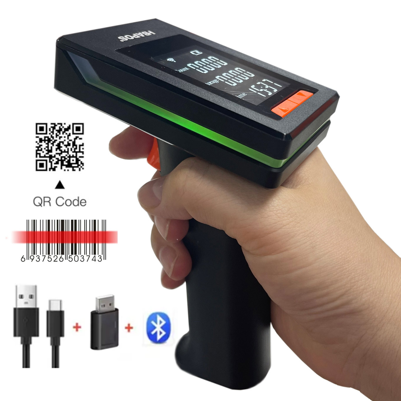 Bluetooth Barcode Scanner Scre - Barcode Scanner Wireless reseña y precio