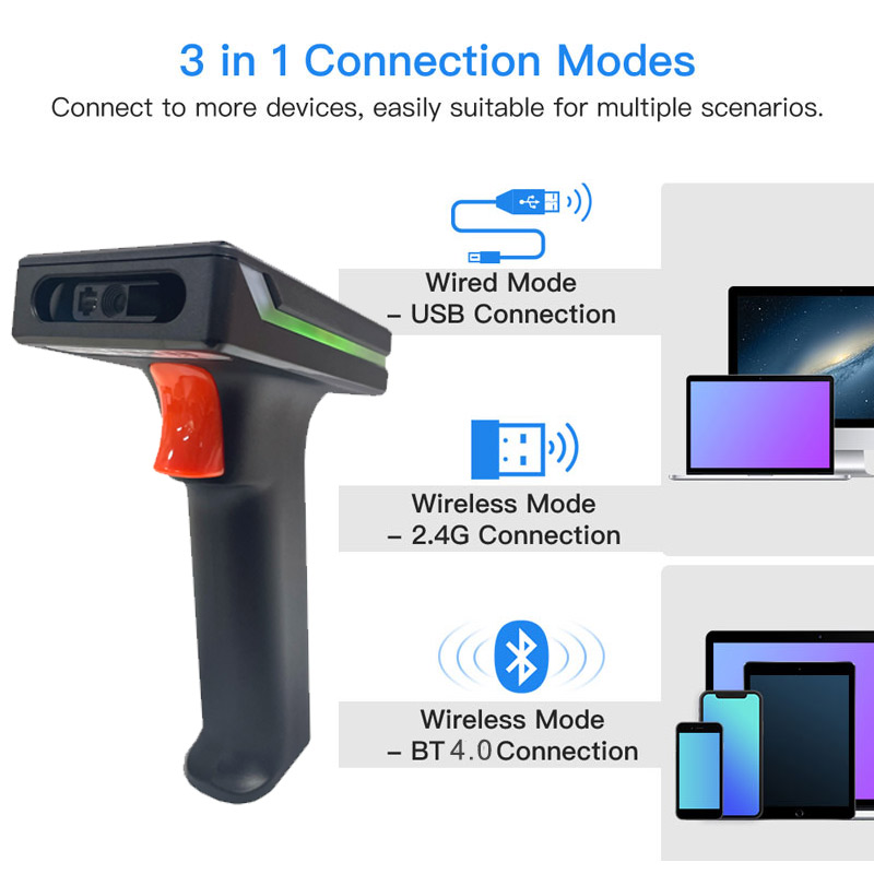 Bluetooth Barcode Scanner Scre - Barcode Scanner Wireless reseña y precio